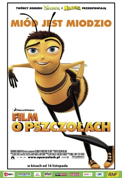 plakat Film o pszczołach cały film